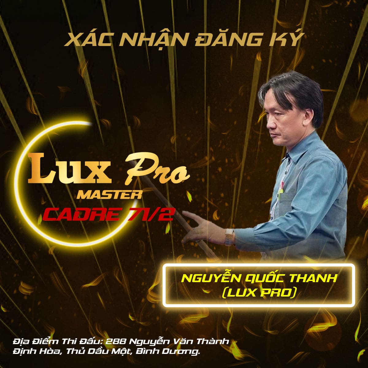 Cơ thủ giàu kinh nghiệm Nguyễn Quốc Thanh